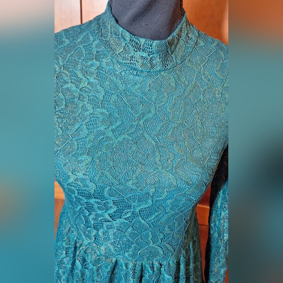 🎡NWT ART CLASS long sleeve midi dress. Size L (10-12) - Picture 5 of 12